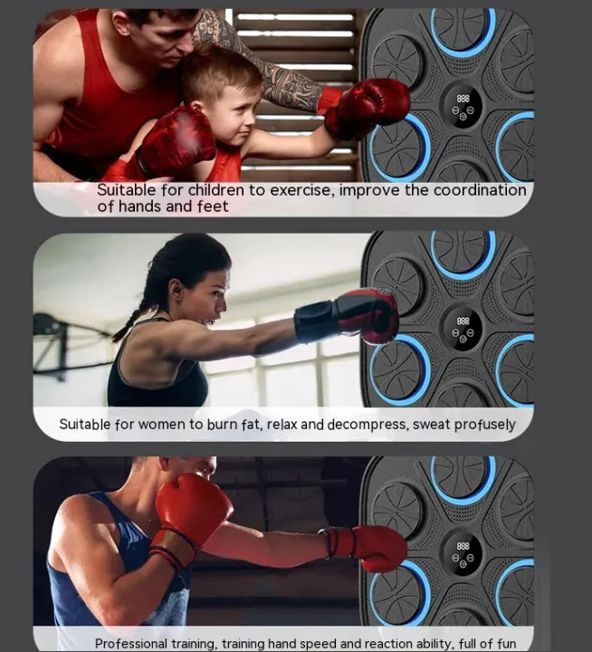 BeatBox Training Wall – Interactive Boxing & Rhythm Fitness Experience!